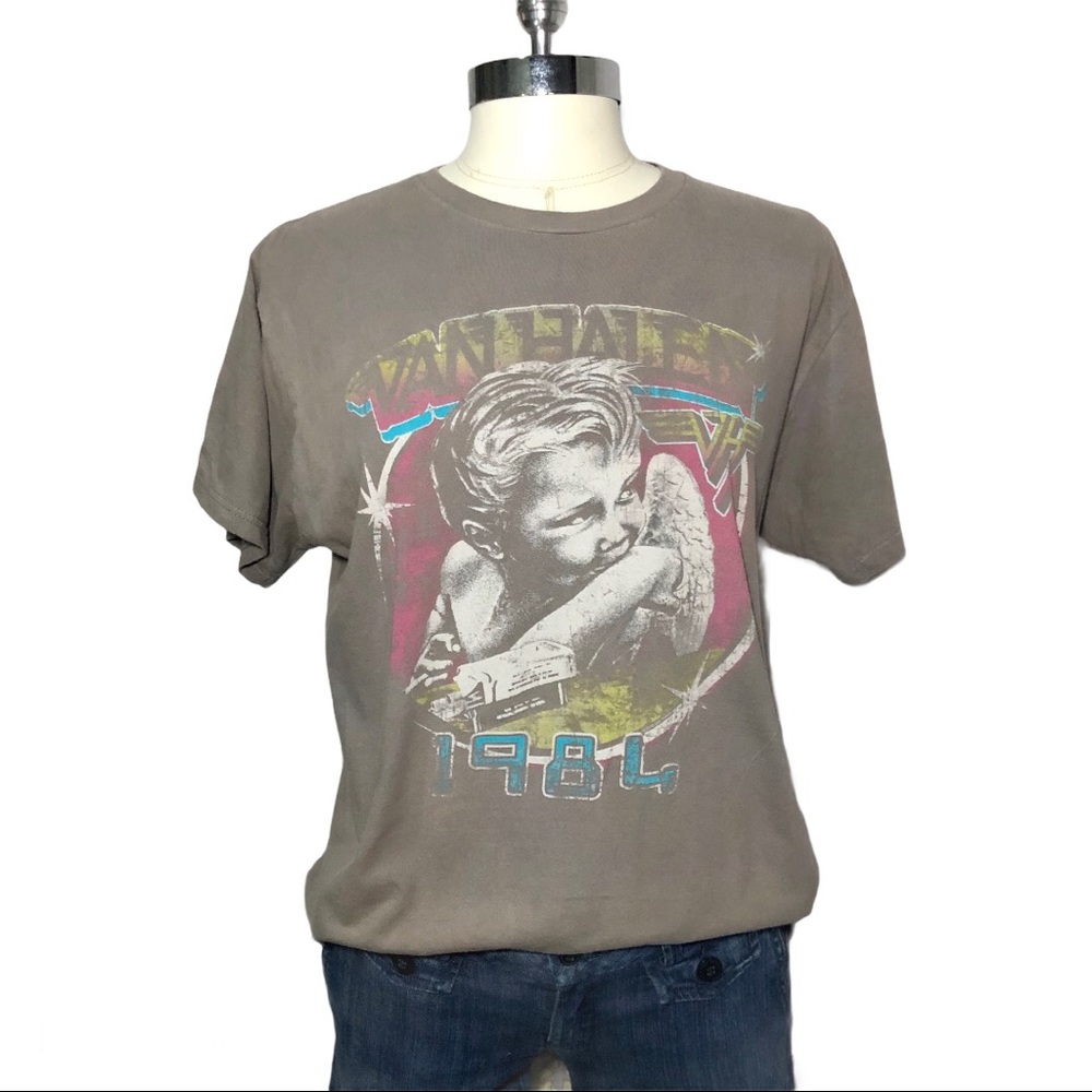 Van Halen 1984 Short Sleeve Band T-Shirt Sz Lg